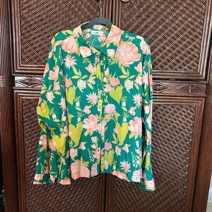 Natural Life Floral Blouse size XL.